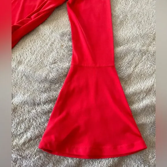 Micheal Micheal Kors red long sleeve blouse. Size S - Picture 3 of 5